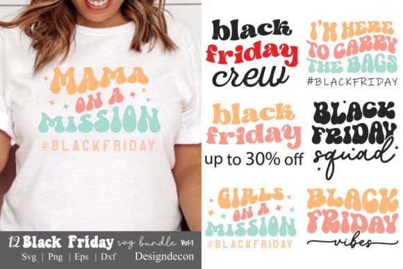 Black Friday Sayings Retro Svg Bundle Review