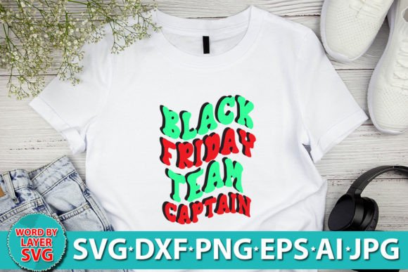 Black Friday Team Captain RETRO SVG Review