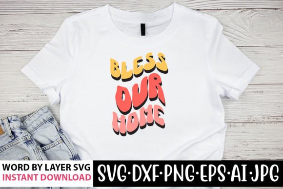 Bless Our Home Retro SVG Review