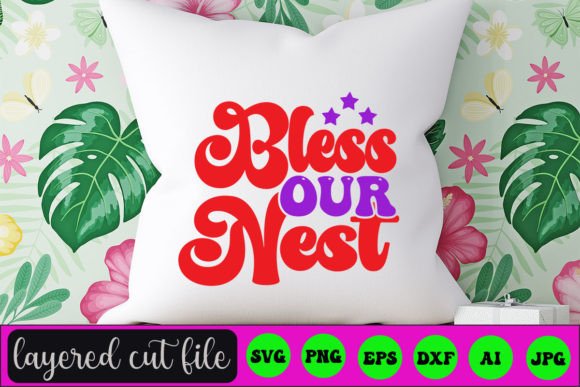 Bless Our Nest RETRO SVG Review for Real Embroidery