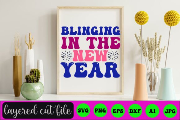 BLINGING in the NEW YEAR RETRO SVG Review