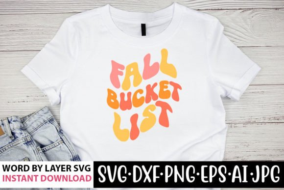 Fall Bucket List Retro SVG Review