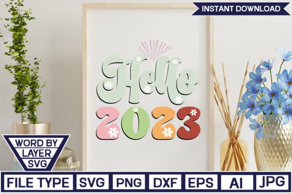 Hello 2023 Retro SVG Embroidery Review