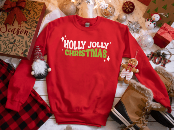 Holly Jolly Christmas Retro SVG Vintage Review