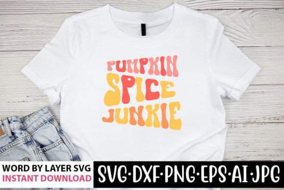 Pumpkin Spice Junkie Retro SVG Review