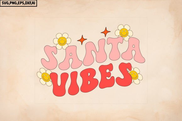 Santa Vibes Retro SVG Review