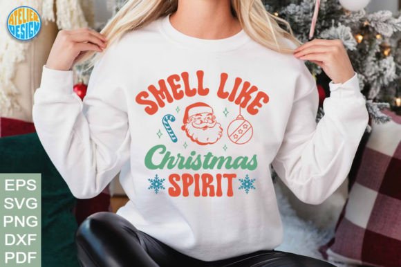 Smell Like Christmas Spirit Retro Svg Review